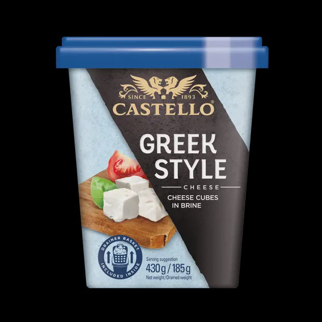 Castello Greek Style Fetta Cubes 430g