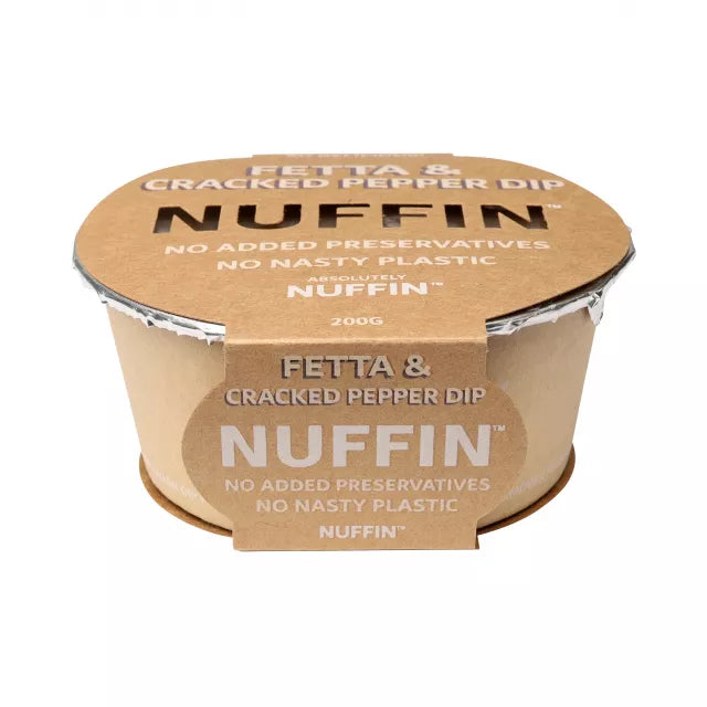 Nuffin Fetta & Cracked Pepper Dip 200g