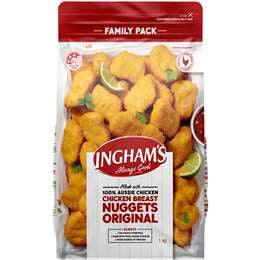 Ingham Crumbed Chicken Breast Nugget 1kg