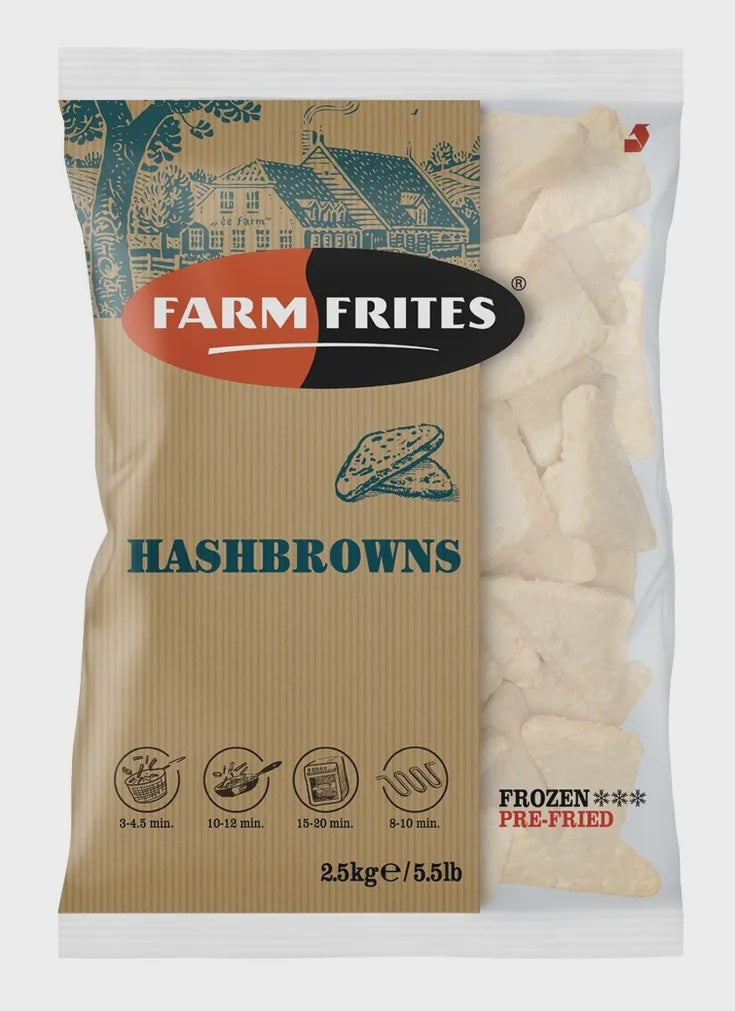 Farm Frites Hash Brown Triangles 1kg
