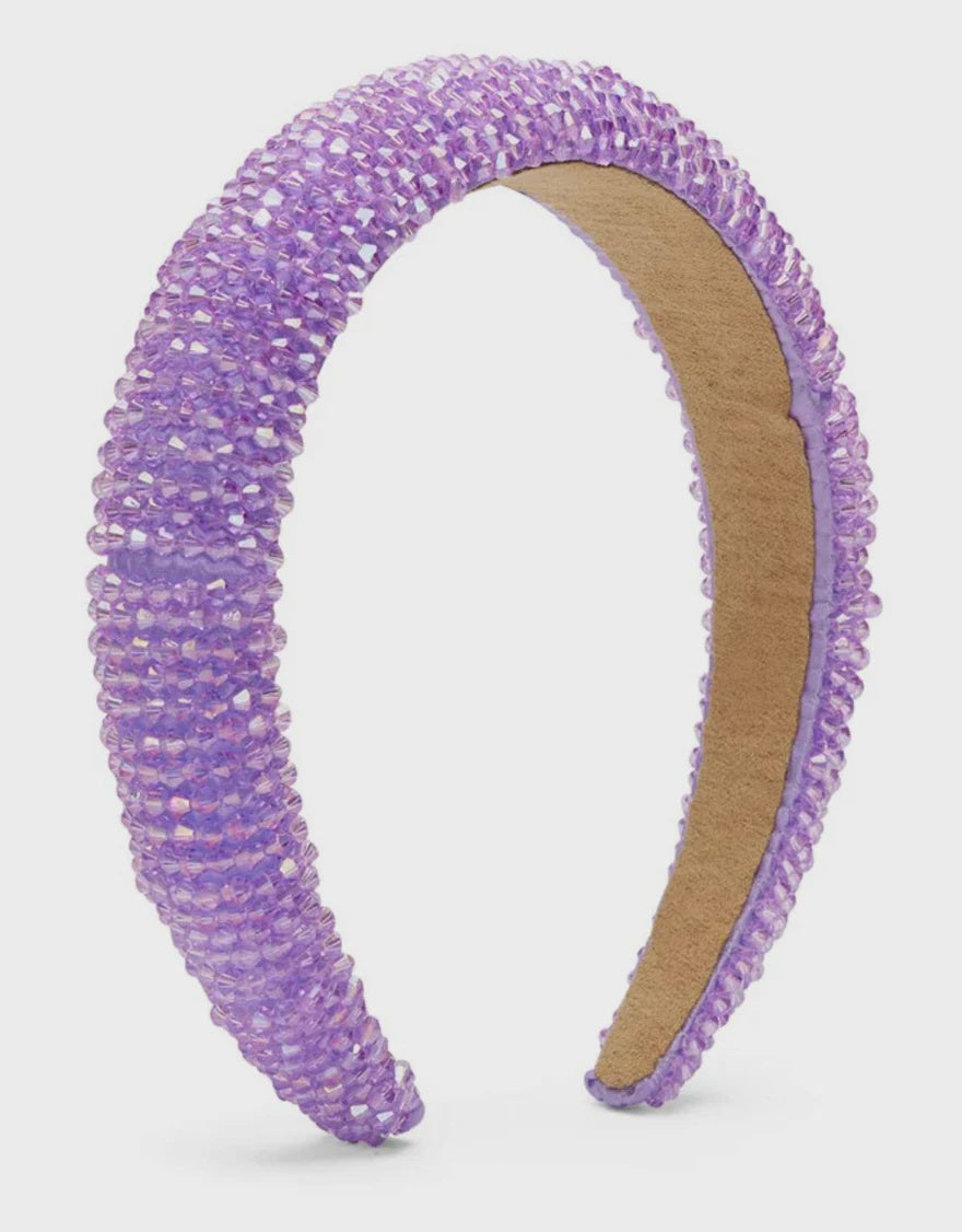 M&T Harlow Headband Lilac