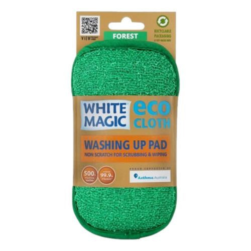 White Magic Eco Cloth Washing Up Pad Forest