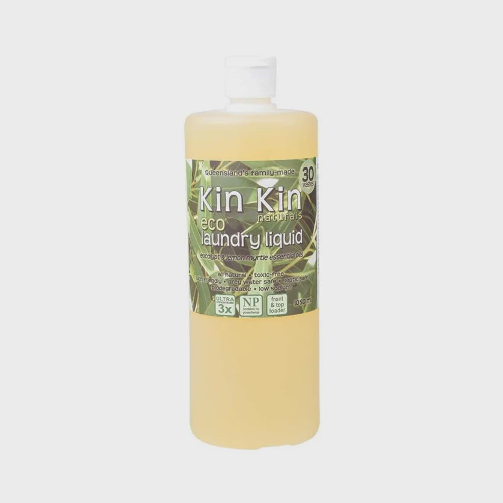 Kin Kin Naturals Eco Laundry Liquid Eucalypt & Lemon Myrtle 1050ml