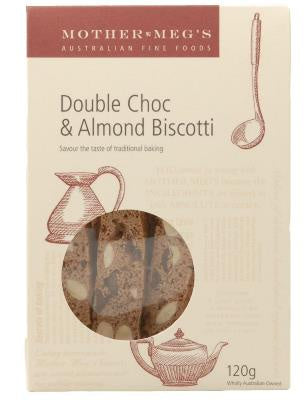 Mother Meg's Chocolate & Almond Biscotti 120g