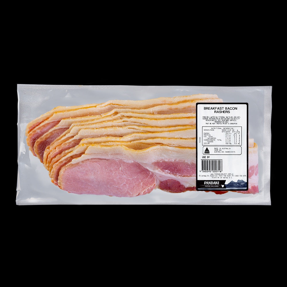 Pandani Breakfast Bacon Budget 750g