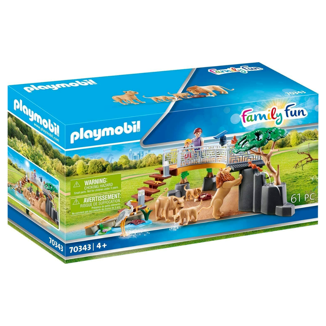 Playmobil Family Fun Lion Habitat 70343 (RRP $60)