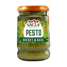 Sacla Pesto  Rocket & Basil 190g