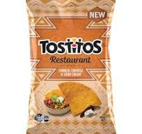 Tostitos Smoked Chipotle & Sour Cream Tortilla Corn Chips 165g