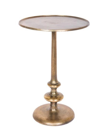 Antique Gold Side Table