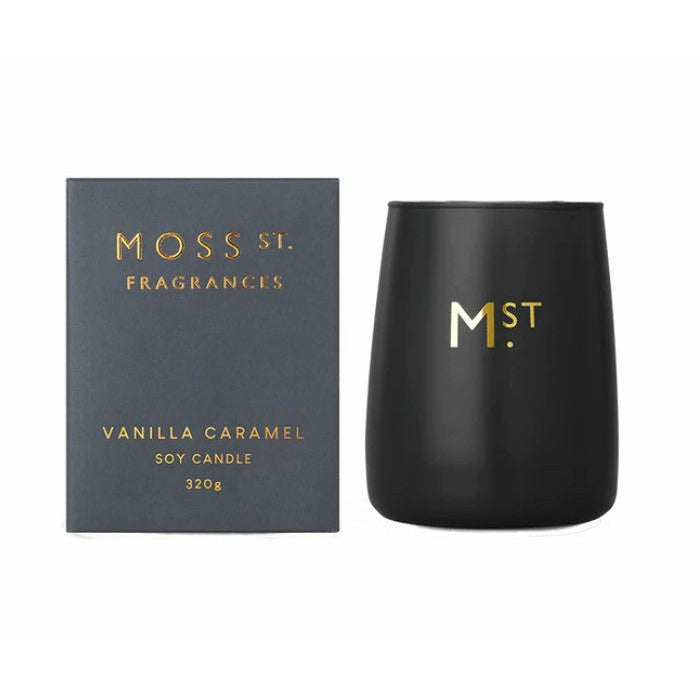 Moss St Candle 320g Vanilla Caramel