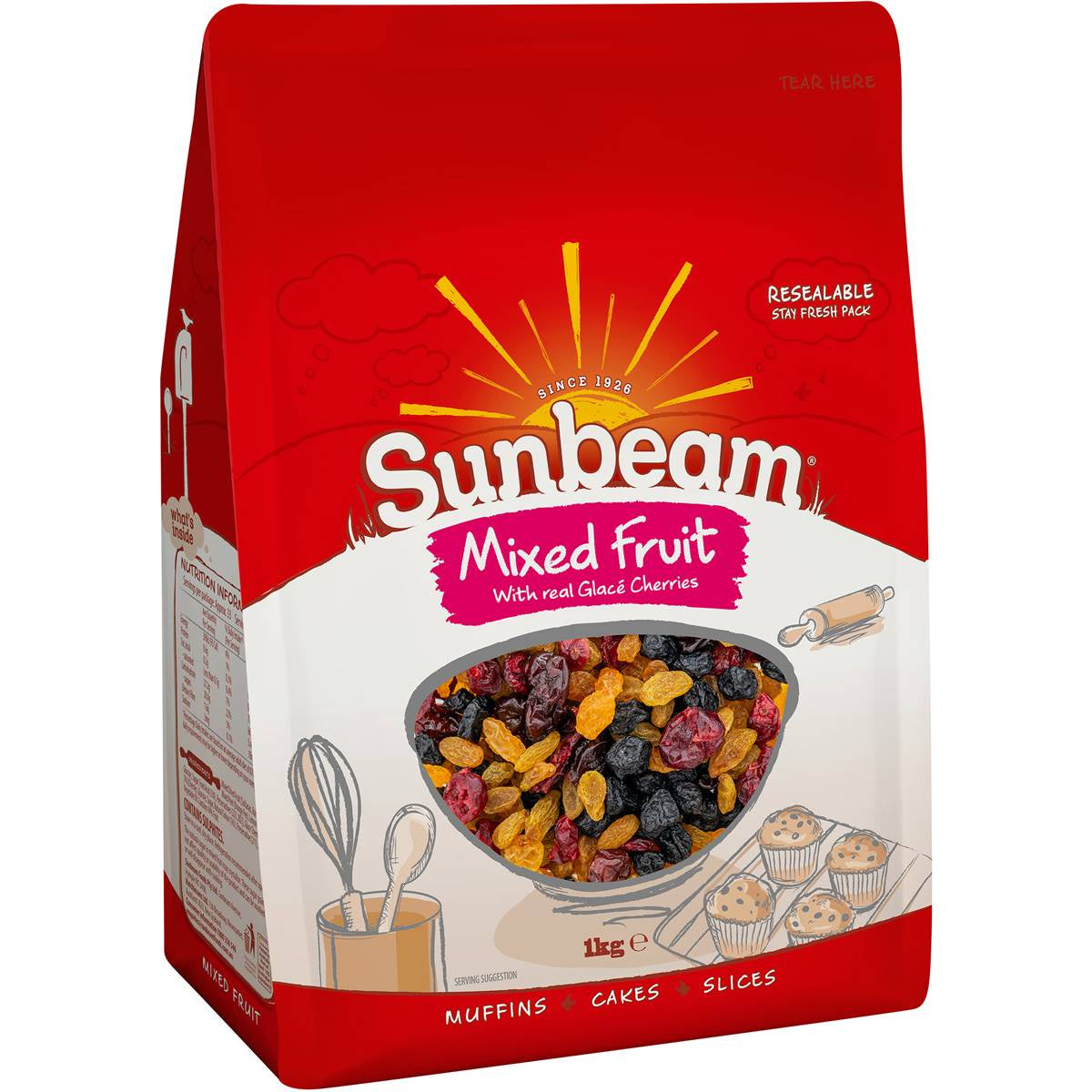 Sunbeam Mixed Fruit 1kg