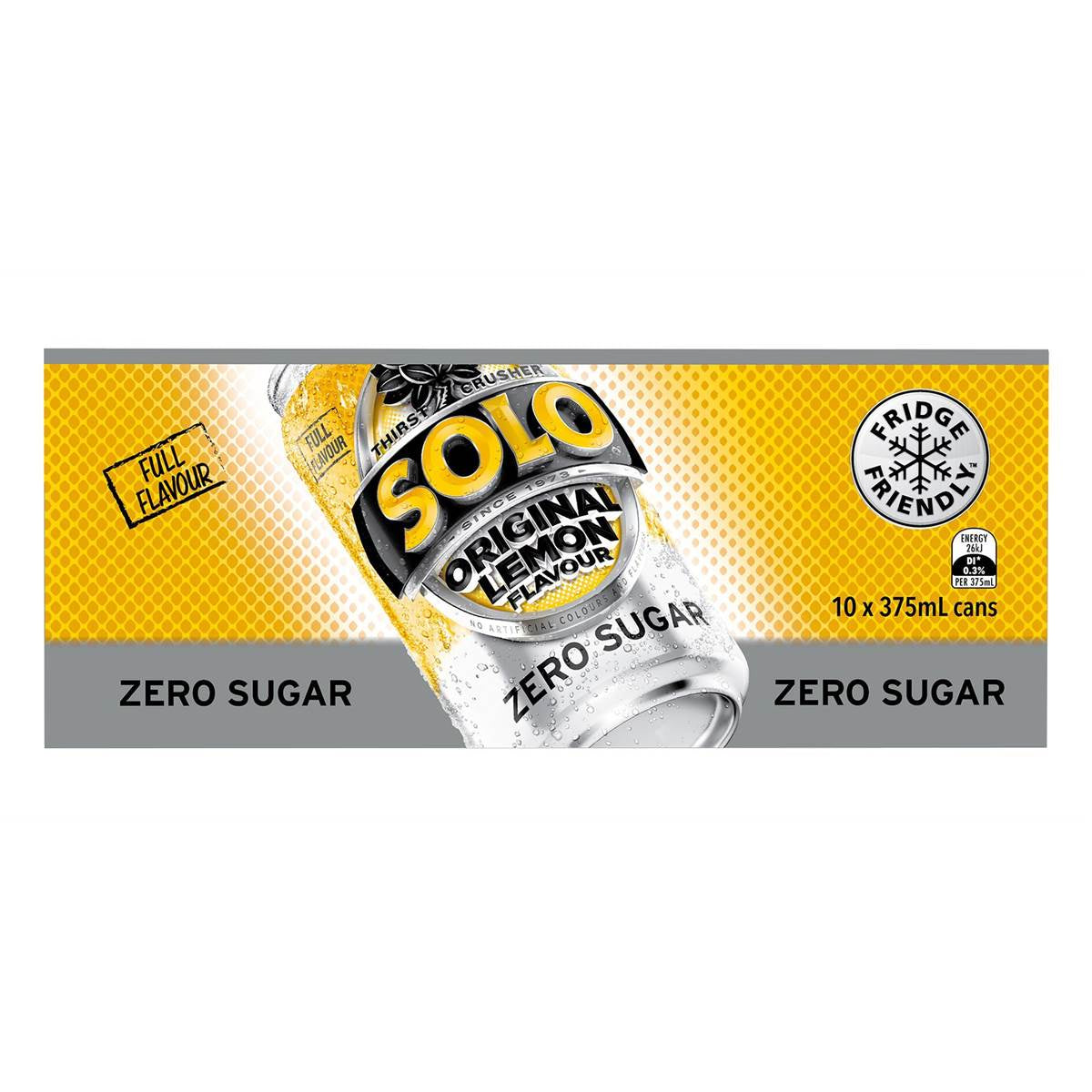 Schweppes Solo Lemon Zero Sugar 10x375ml