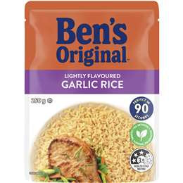 Ben's Lightly Flavoured Garlic Rice 250g