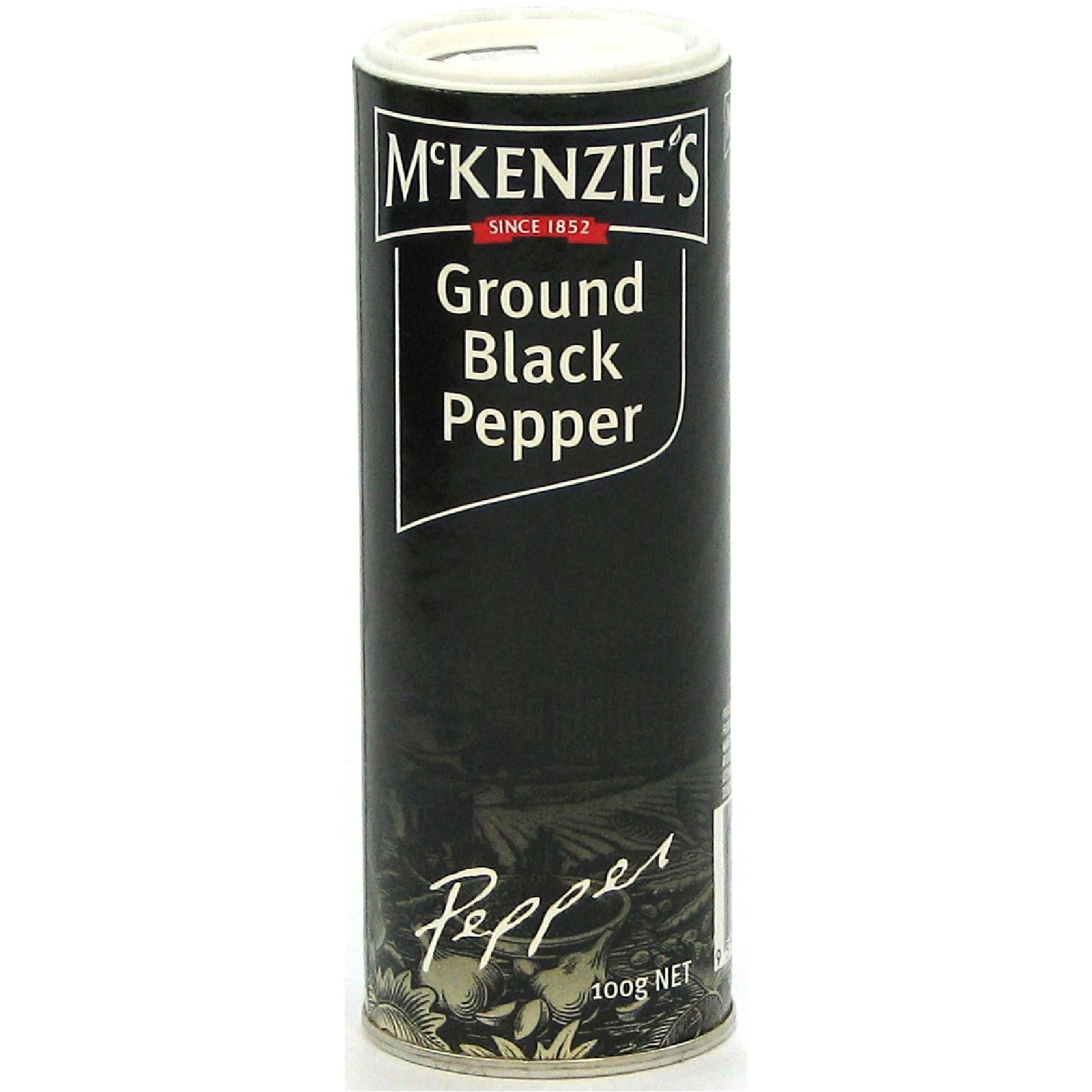 McKenzie's Black Pepper Ground 100g