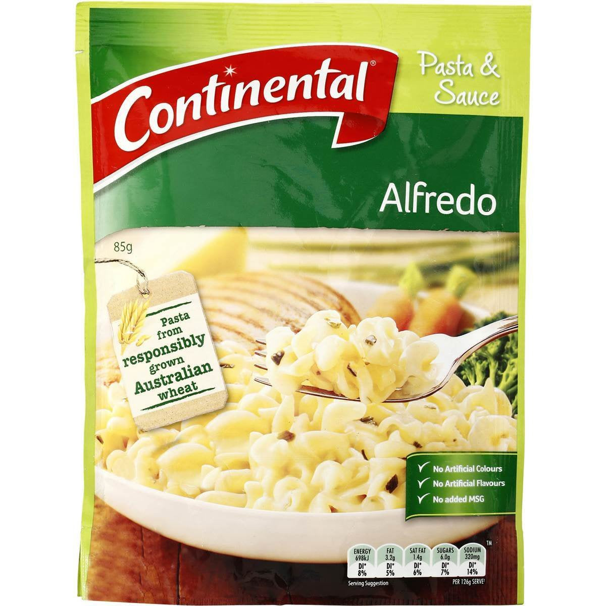 Continental Pasta & Sauce Alfredo 85g **