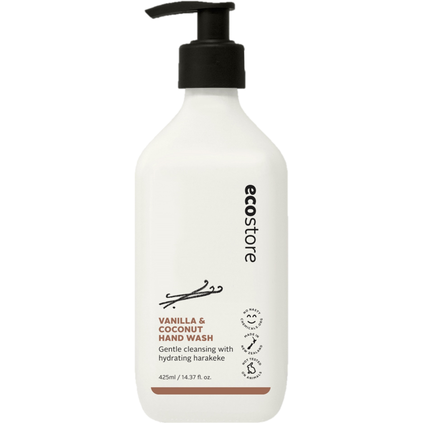 Ecostore Hand Wash, Vanilla & Coconut 425mL