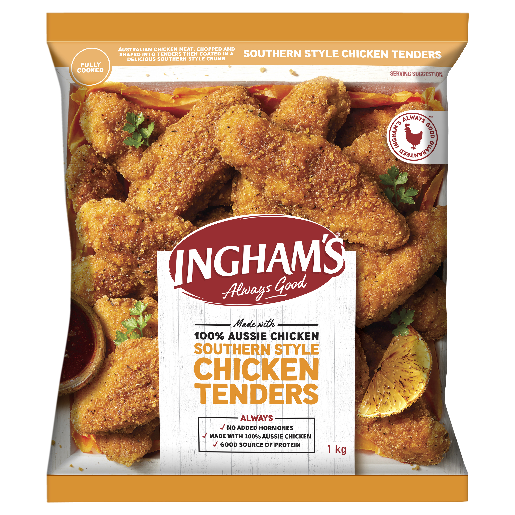 Inghams Southern Style Chicken Tenders 1kg