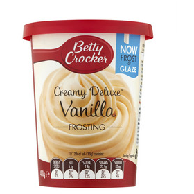 Betty Crocker Creamy Deluxe Vanilla Frosting 400g