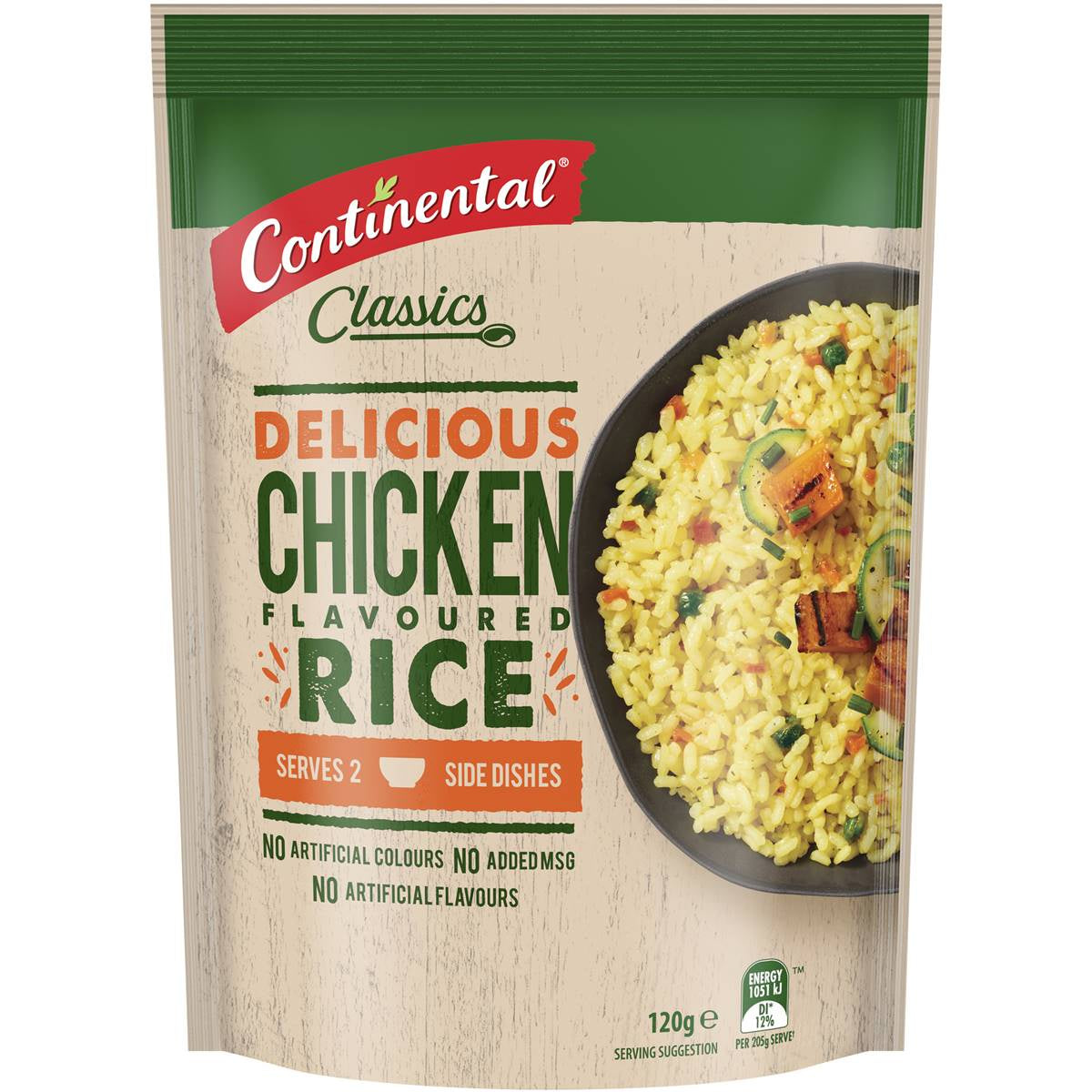 Continental Chicken Flavoured Rice 120g