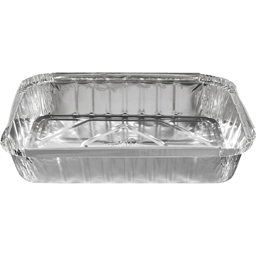 Alfoil Tray (Med) Rectangle #460 + Lids (5) 275mm x 175mm x 50mm