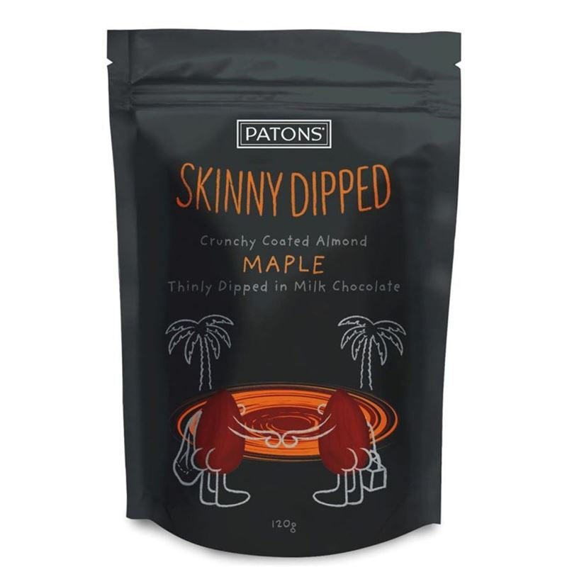Patons Skinny Dipped Maple Almonds 120g