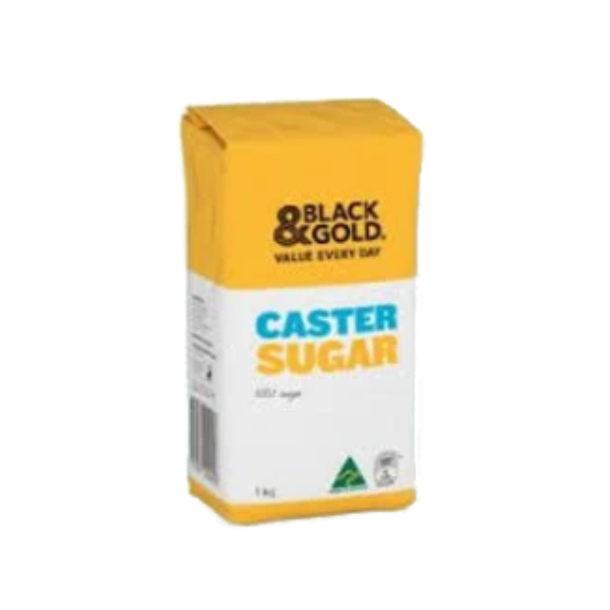 Black & Gold Caster Sugar 1 Kg