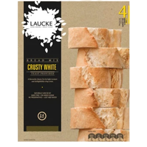 Laucke Crusty White Bread Mix 2.4kg *