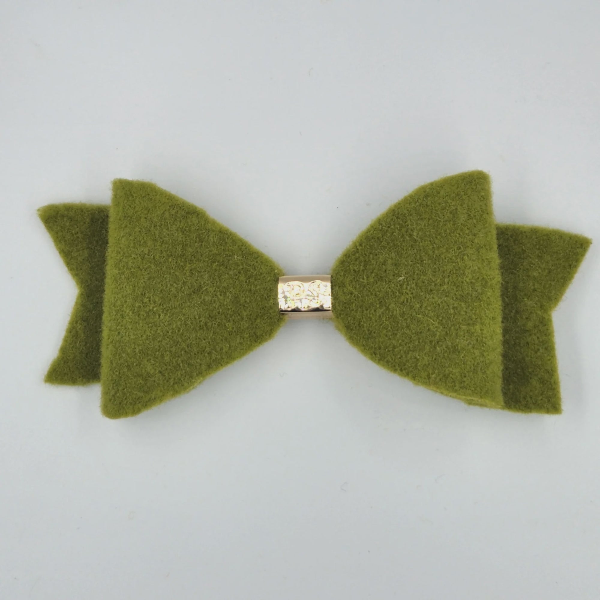 Ruby Bow Moss Green