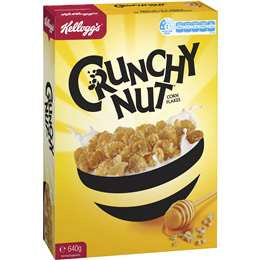 Kellogg's Cereal Crunchy Nut Cornflakes 640g