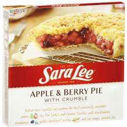 Sara Lee Apple Berry Crumble Pie 600g