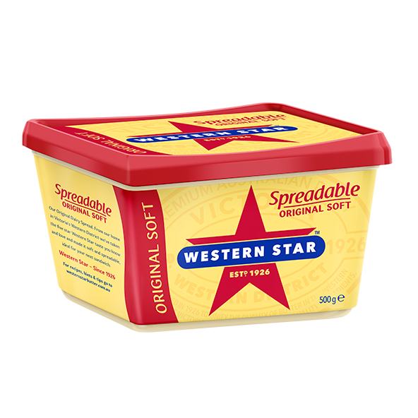 Western Star Spreadable Butter 500g