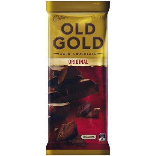 Cadbury Old Gold Chocolate Block Original 180g *