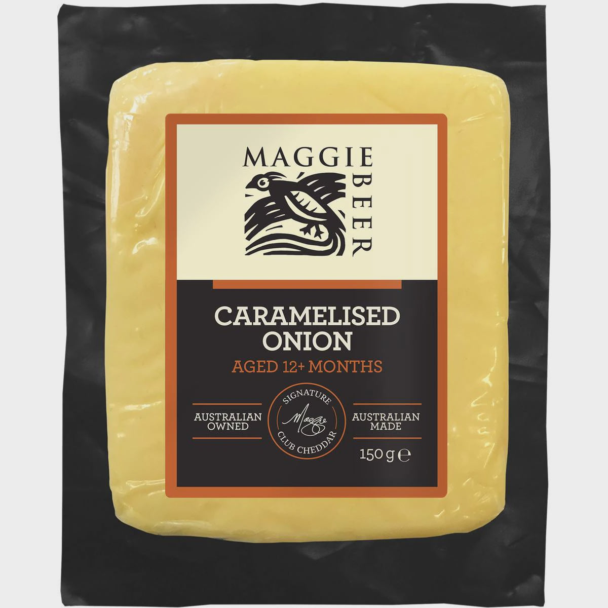 Maggie Beer Caramelised Onion Aged Cheddar 150g