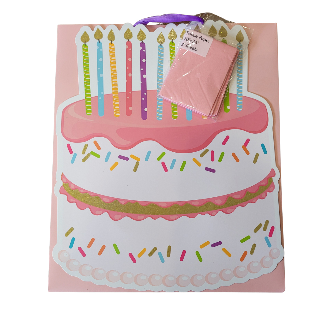 Novagratz - Birthday Cake Gift Bag