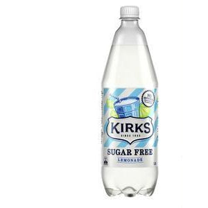 Kirks Soft Drink Lemonade Sugar Free 1.25L