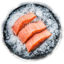 Seafrost Salmon Portions 200g (Skin Off)