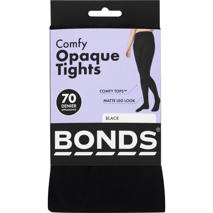 Bonds 70D Opaque Tights Sml - Med 1pk