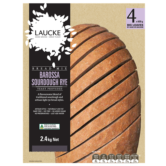 Laucke Barossa Sourdough Rye 2.4kg
