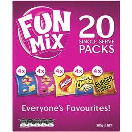 Smith's Chips Multipack Fun Mix 20pk **