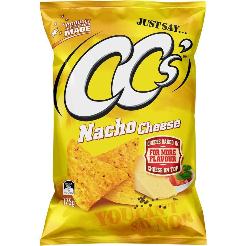 CC's Corn Chips Nacho Cheese 175g *