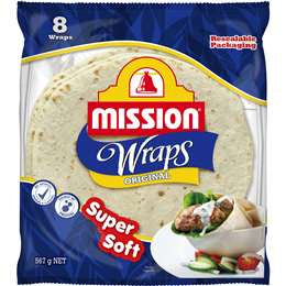 Mission Wrap Original 8pk 567g