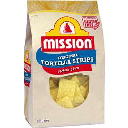 Mission Corn Tortilla Strips 230g