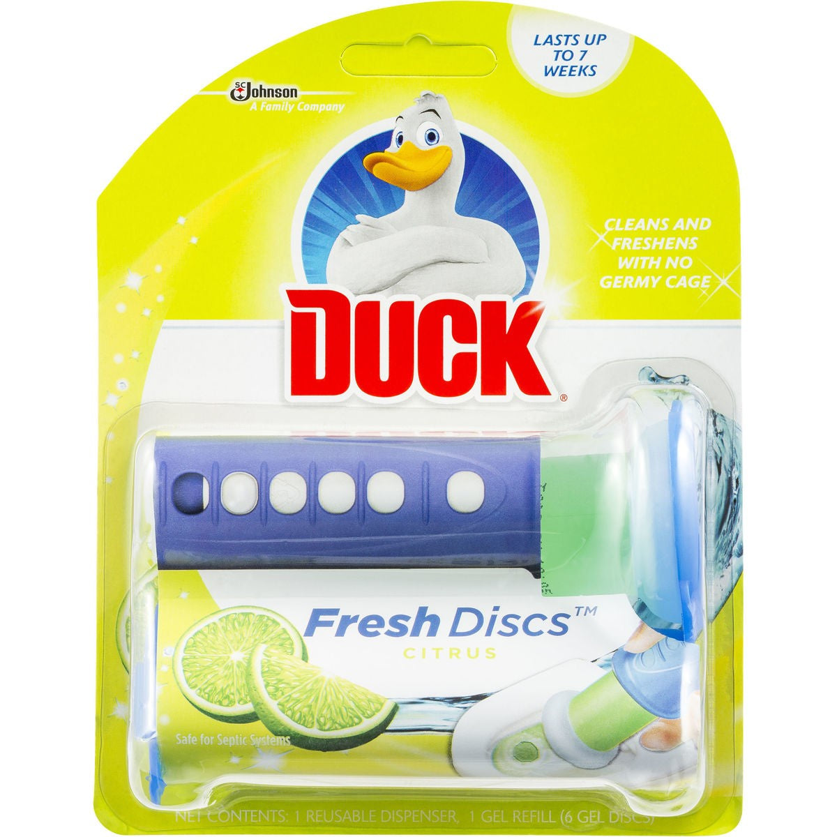 Duck Toilet Fresh Disc Citrus 36ml