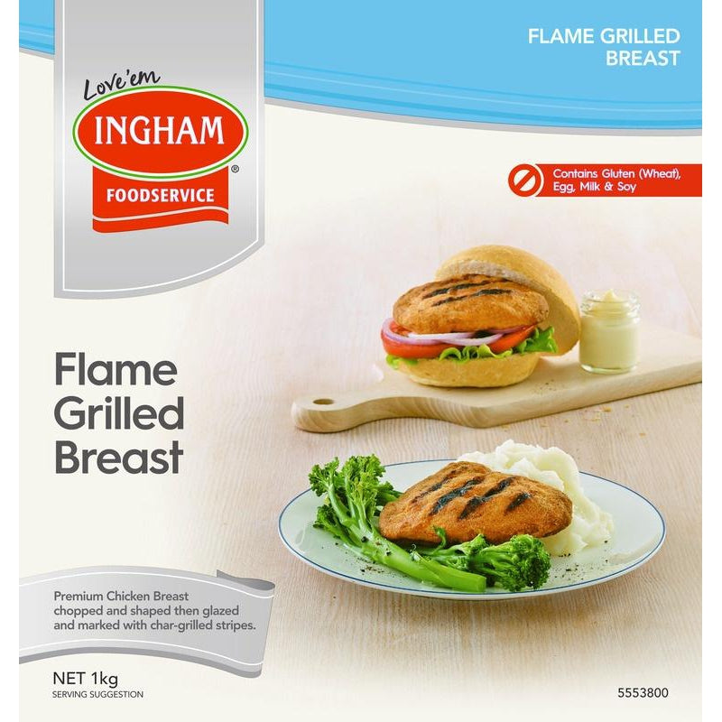 Ingham Chicken Breast Fillets Flame Grilled 1kg