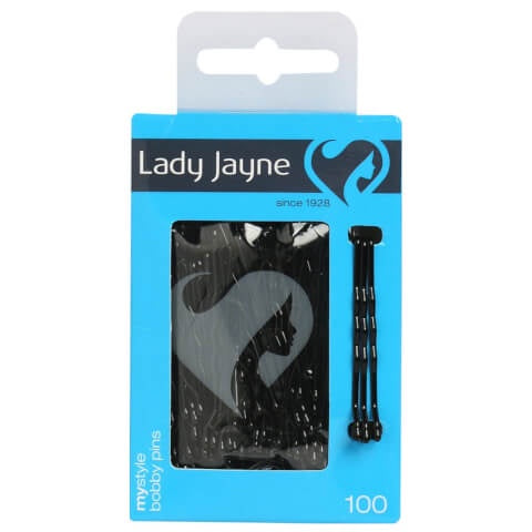 Lady Jayne Black 4.5cm Bobby pin 100pk