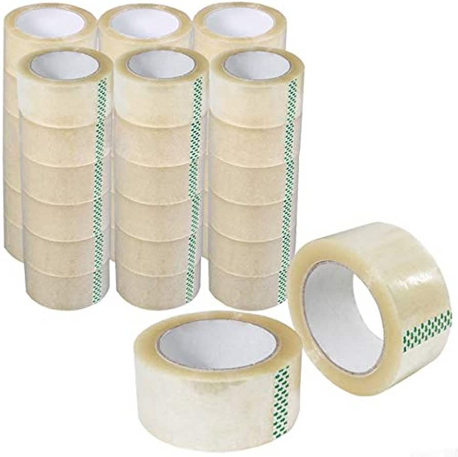 BULK BUY Packaging Tape 48mm x 75m Clear Acrylic (Pk 36)