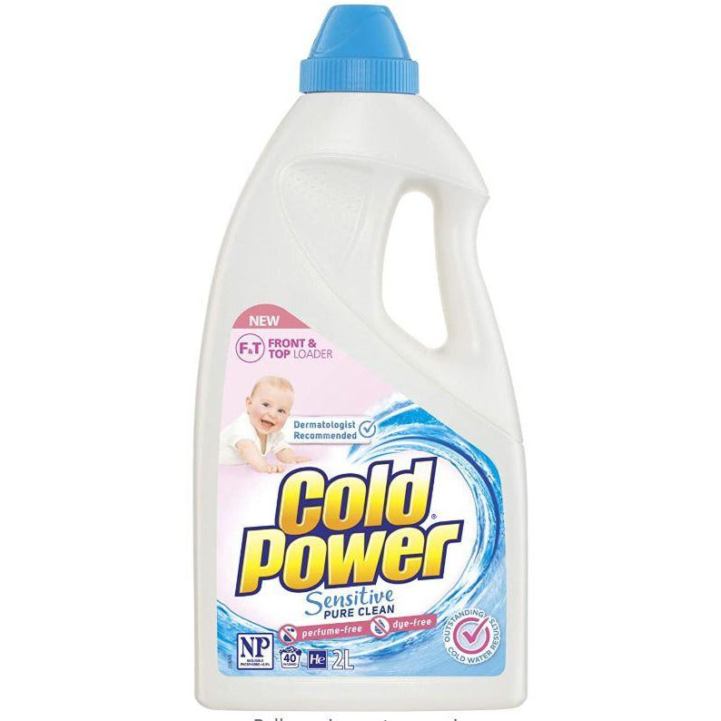 Cold Power Front & Top Liquid Sensitive Pure Clean 2L