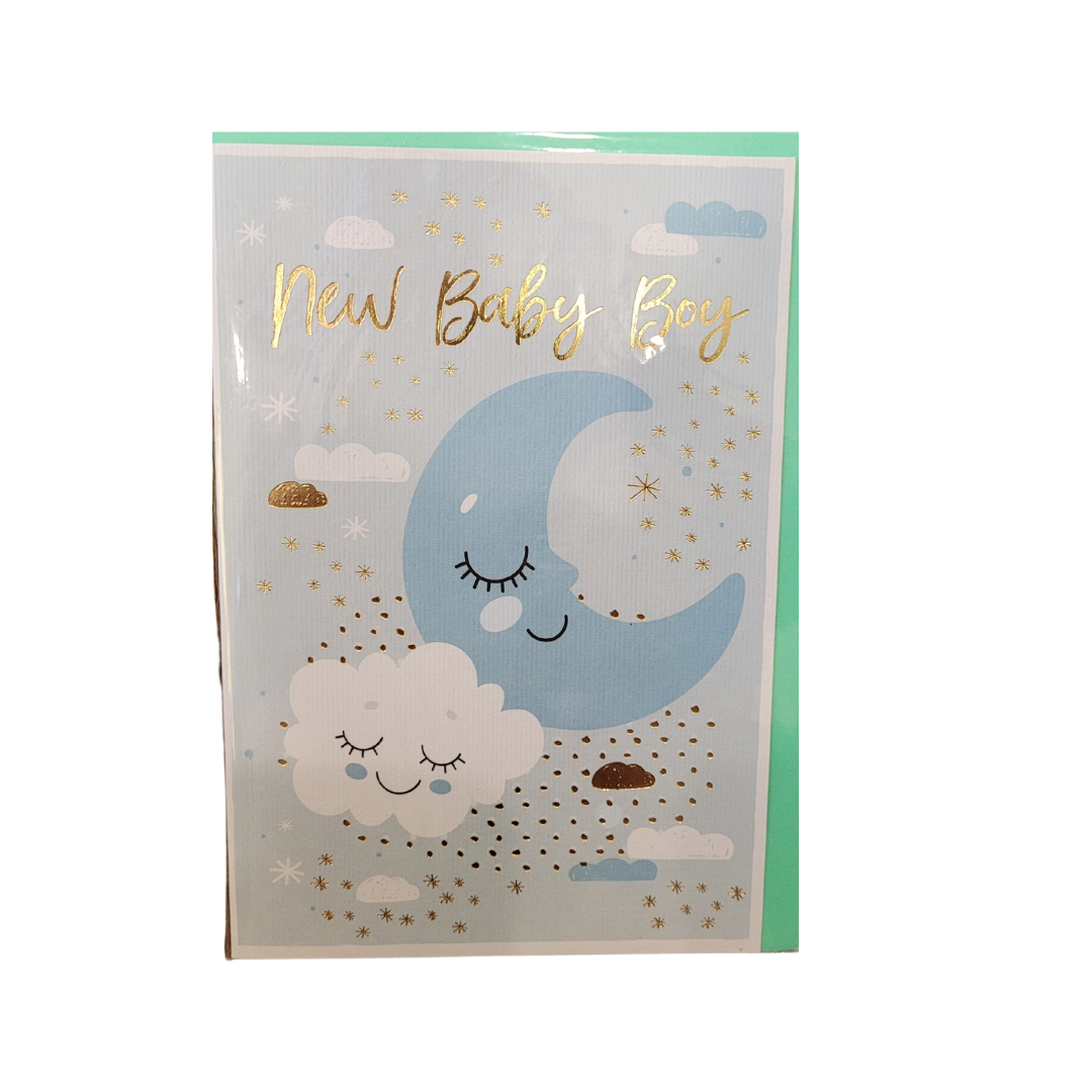Oak Press - Baby Boy Card