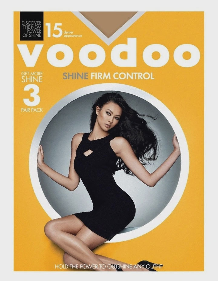 Voodoo Stockings 3pk Firm Control Jabou X Tall