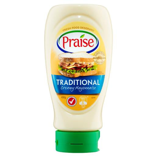 Praise Mayonnaise Traditional 490g